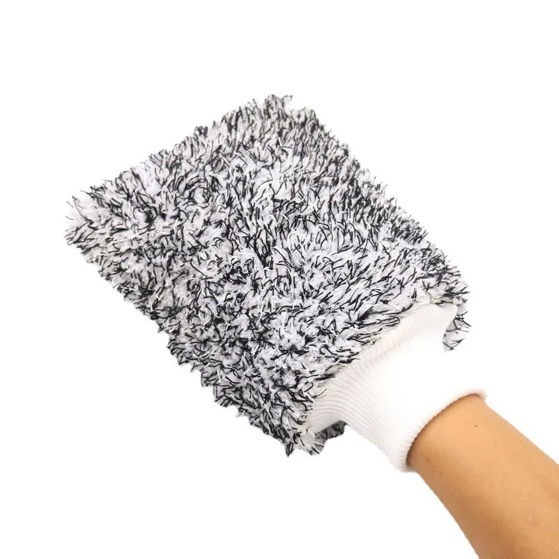 Microfiber Car Wash Mitt – Scratch-Free High-Density Glove Car Wash Mitt HIP