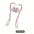Portable Neck Roller Massager – Neck, Back & Shoulders Neck Roller Massager HIP Pink