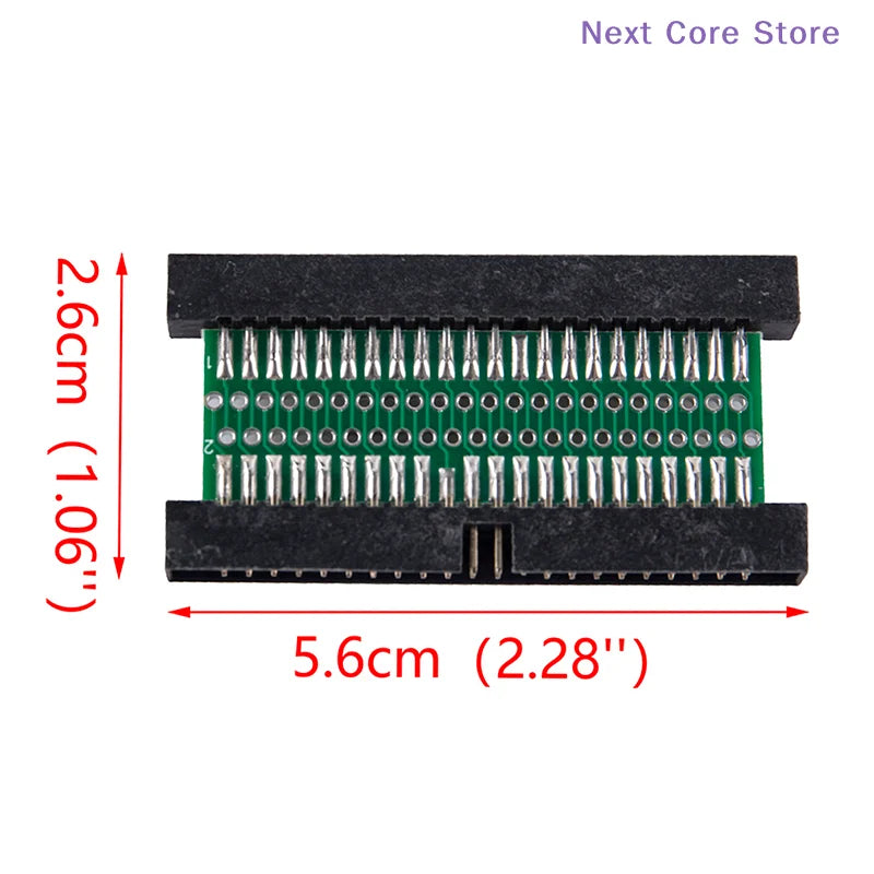 44-Pin 2.5" IDE Male-to-Male Hard Drive Adapter Card Hard Drive Adapter HIP