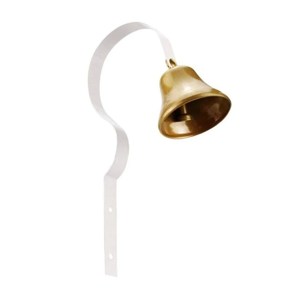 Brass Hanging Door Bell – Wall Mount Shop & Entry Chime Hanging Door Bell HIP White