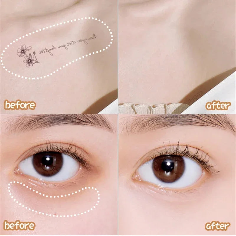 Lying Silkworm Full Cover Concealer Cover Stick Pencil Conceal Spot Blemish Foundation Waterproof Eyebrow Lip Contouring Makeup HIP