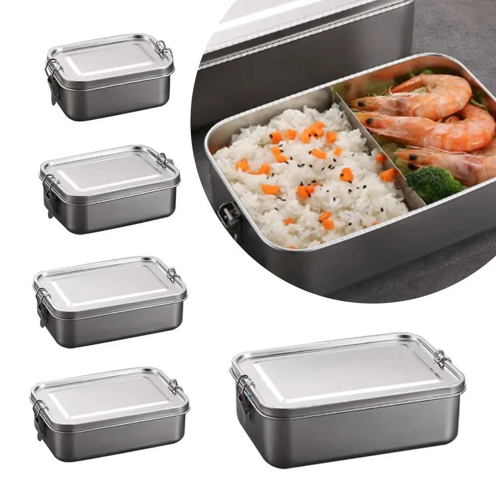 Stainless Steel Bento Box – Leakproof Large Lunch Container Stainless Steel Lunch Box HIP