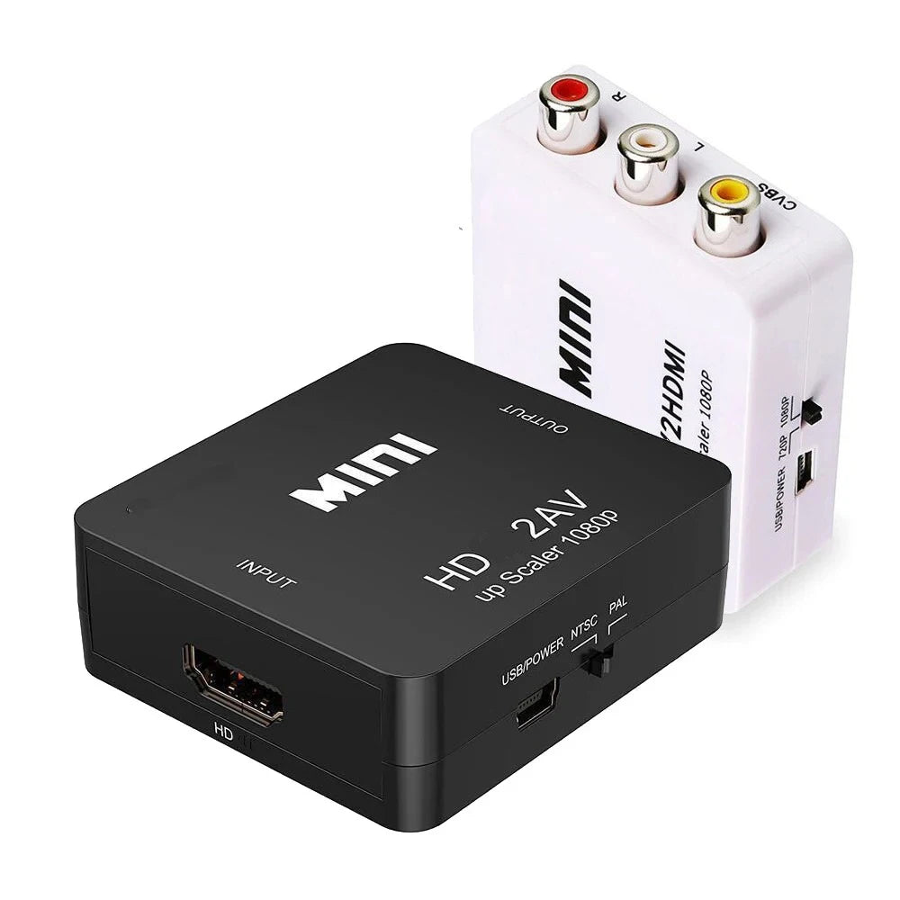 HDMI to RCA AV Converter Adapter for PC, HDTV & Projector HDMI AV Converter HIP