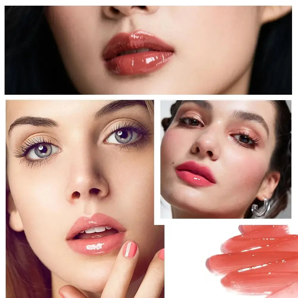 SAM SUGAR Keychain Lip Gloss – Moisturizing, Long-Lasting Glaze Keychain Lip Gloss HIP