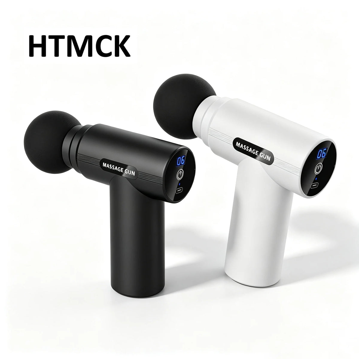 USB Mini Massage Gun – 6-Speed LCD Fascia Gun | Portable Mini Massage Gun HIP