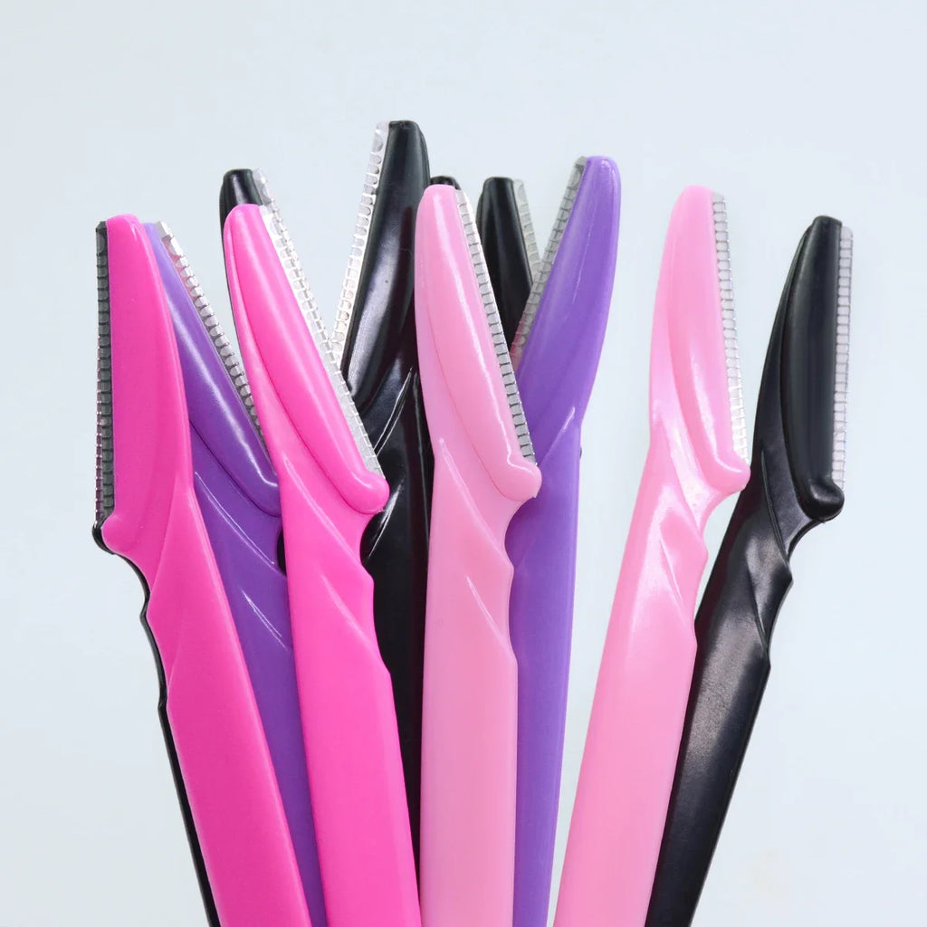 6/12 Pc Portable Eyebrow Trimmer Razors – Face Hair Remover Eyebrow Trimmer Razor HIP