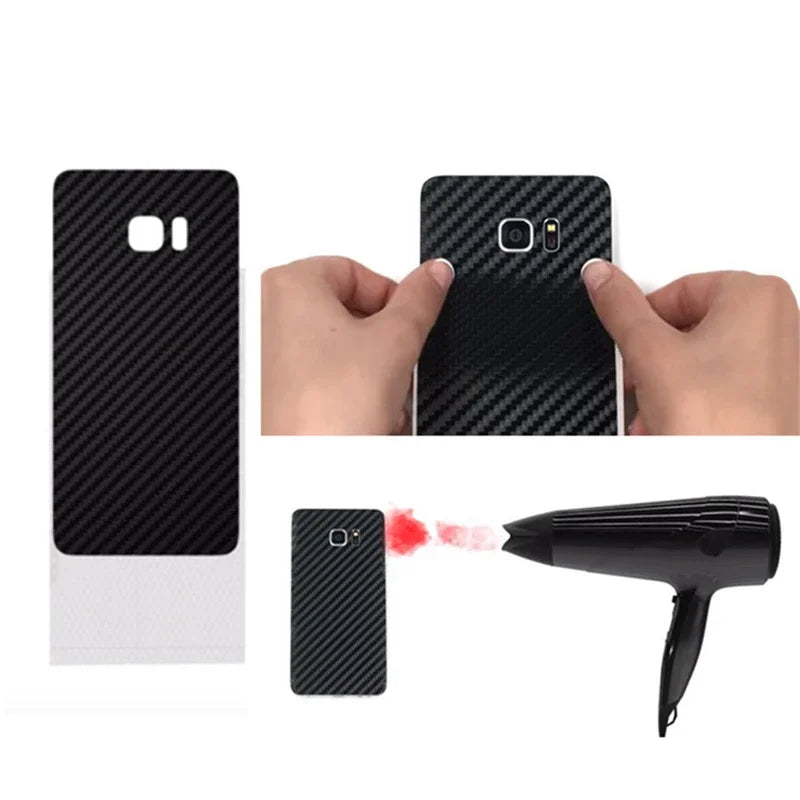 Leather Grain Phone Back Skin Wrap Sticker for Xiaomi Mi Phone Back Skin HIP