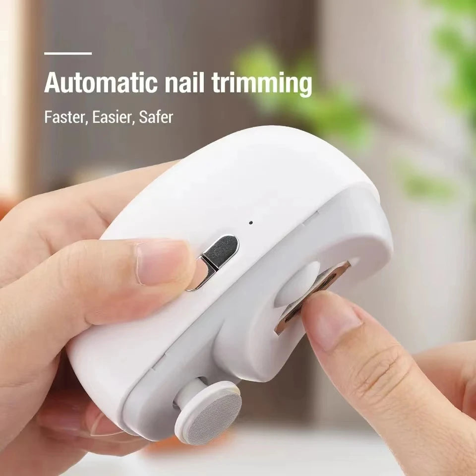 2-in-1 Electric Nail Clipper Grinder & Polisher | Portable Electric Nail Grinder HIP