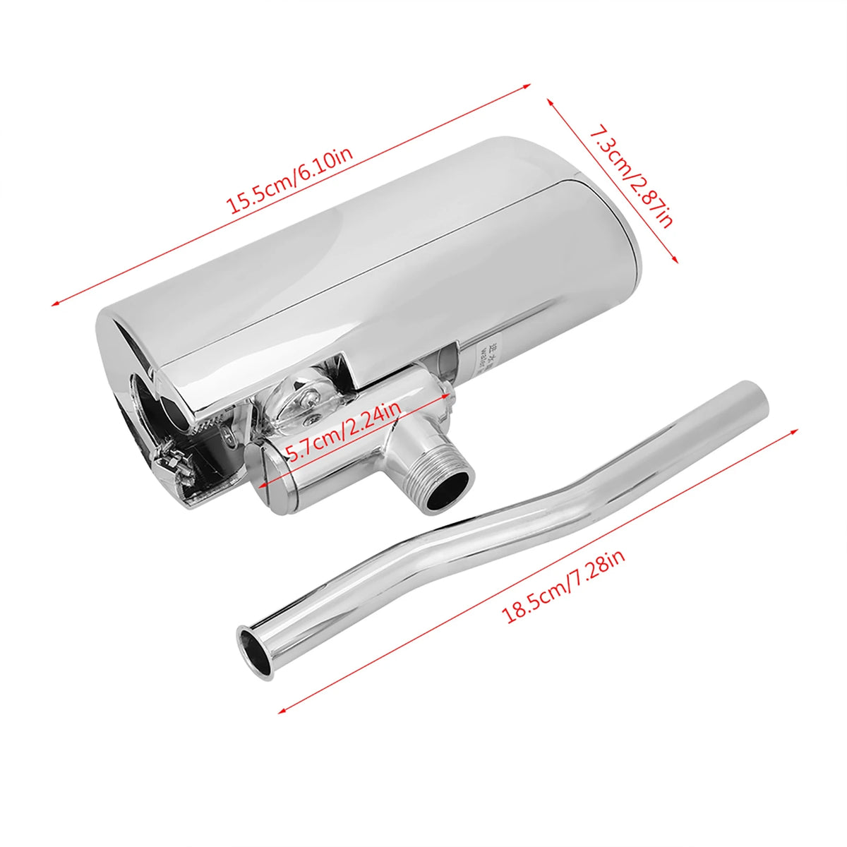 Bathroom Toilet Wall Mounted Automatic Sensor Touchless Urinal Flush Valve Urinal Valve Sensor HIP