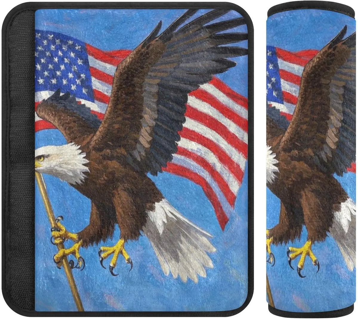 4th of July Bird Seatbelt Cover – Shoulder Strap Pad Seatbelt Shoulder Cover HIP 1