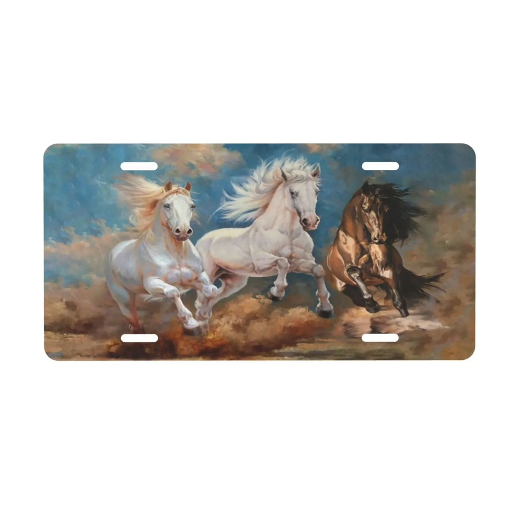 Mystic Elephant Sunset Aluminum Decorative Vanity License Plate Decorative License Plate HIP 1