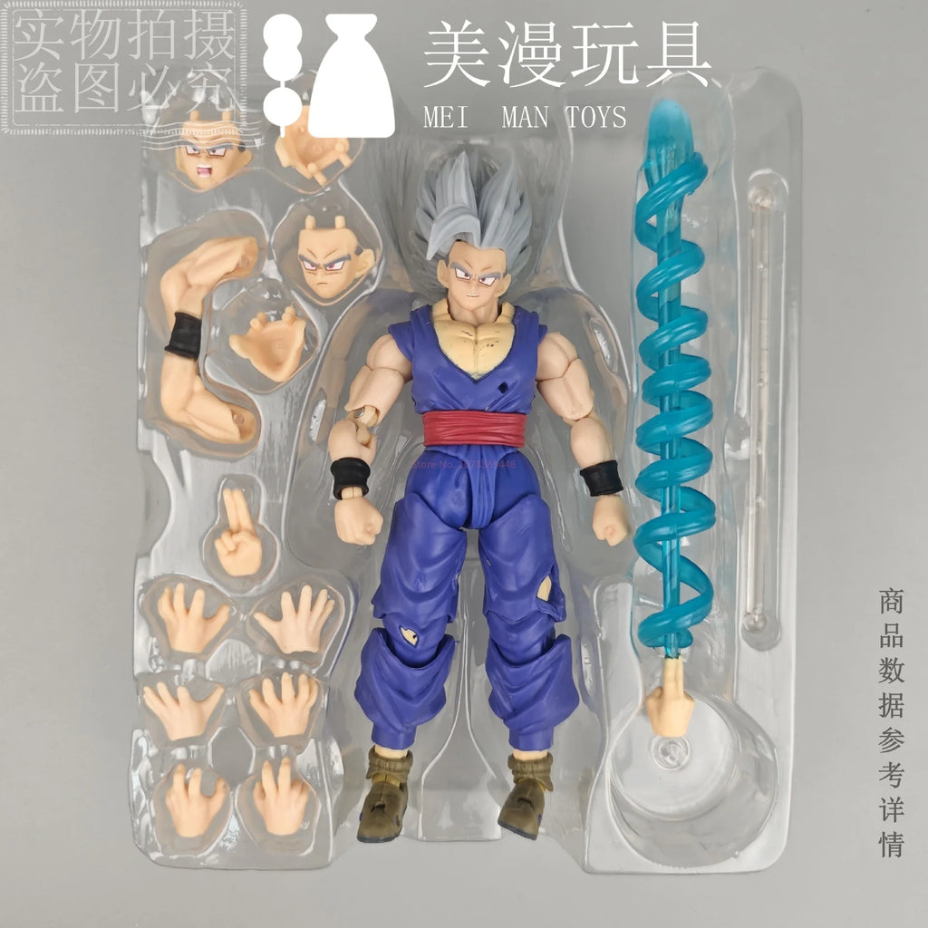 Dragon Ball Z Son Goku Super Saiyan War Damage Figure | Bandai Anime Action Figure HIP