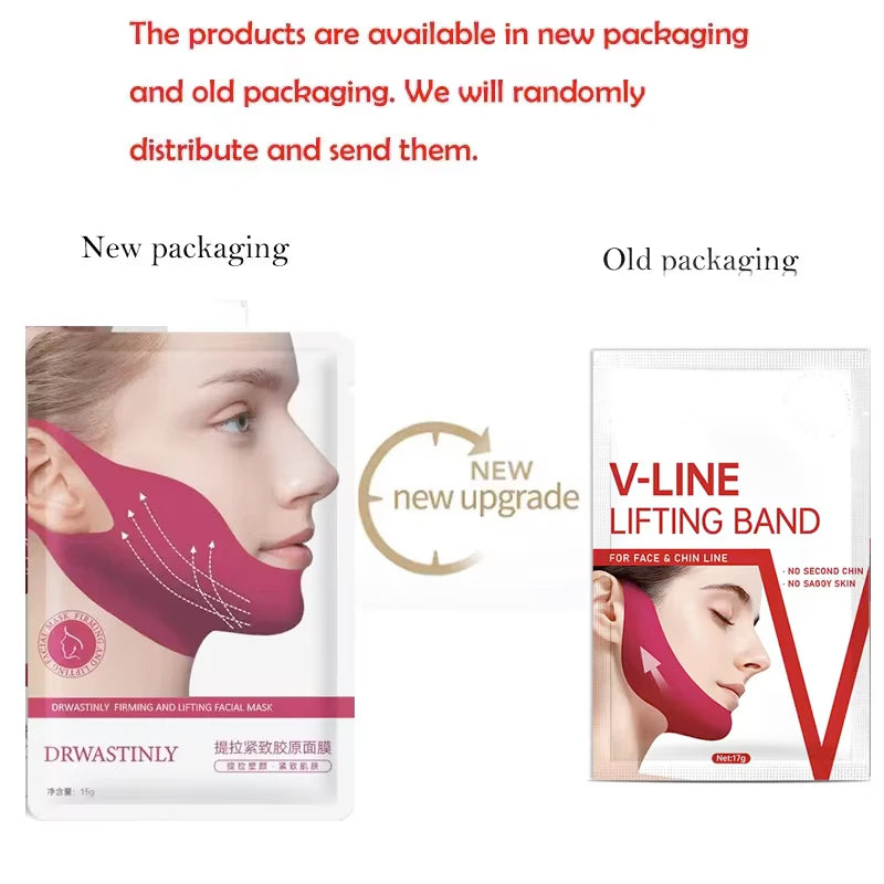 V-Line Collagen Hydrogel Lifting & Firming Face Mask – 5 Pcs Hydrogel Face Mask HIP