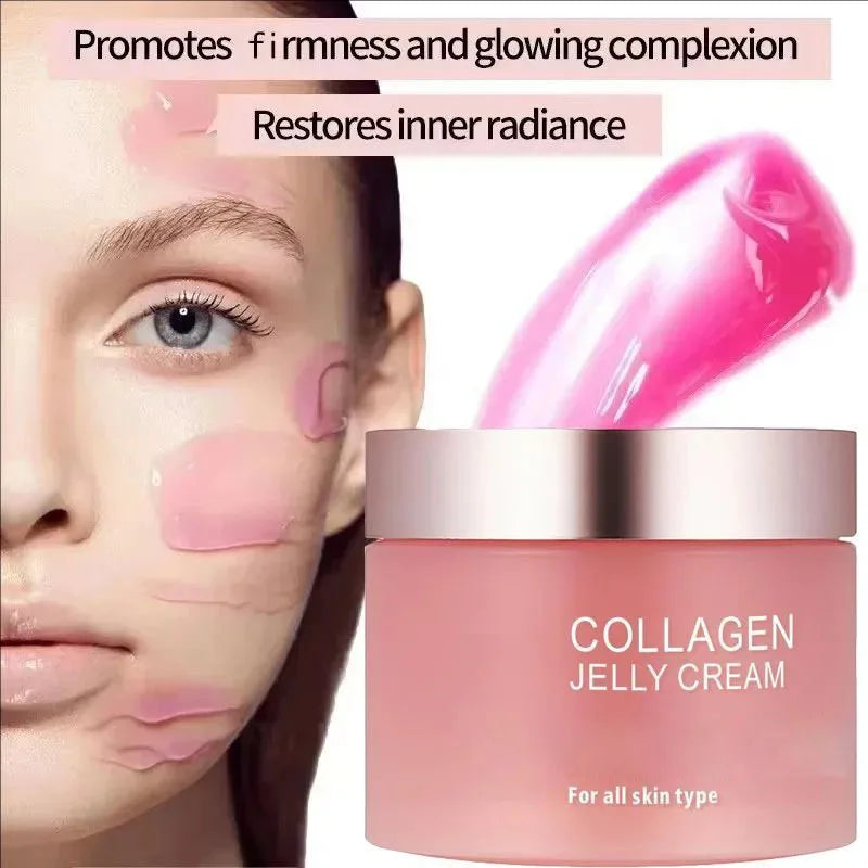 Sakura Collagen Jelly Cream – Niacinamide & Hydrolyzed Collagen Collagen Face Cream HIP