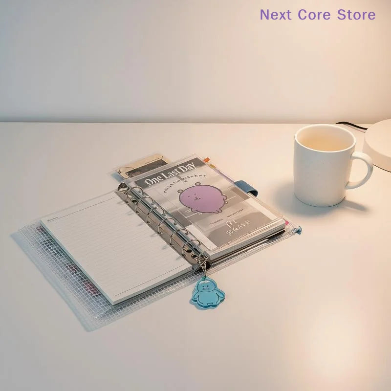 Portable PVC Loose-Leaf Binder & Document Bag | Multi-Function Loose-Leaf Binder HIP
