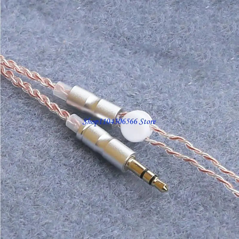 3.5mm to MMCX Headphone Cable 120cm – Silver Plated Copper Headphone Cable HIP