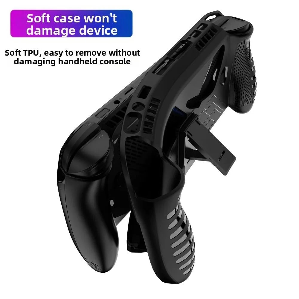 TPU Shockproof Case with Kickstand for ROG Ally & Ally X Game Console Case HIP