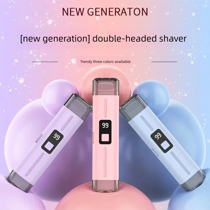 2-in-1 Electric Women's Shaver & Epilator – Legs & Bikini Electric Lady Shaver HIP