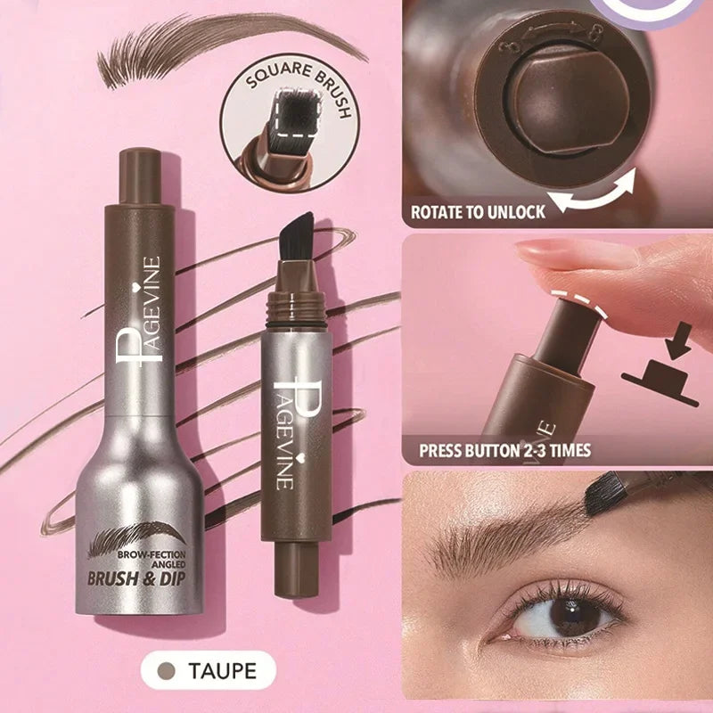Page Vine 3D Waterproof Brow Tint Pen – Long-Lasting Eyebrow Tint Pen HIP