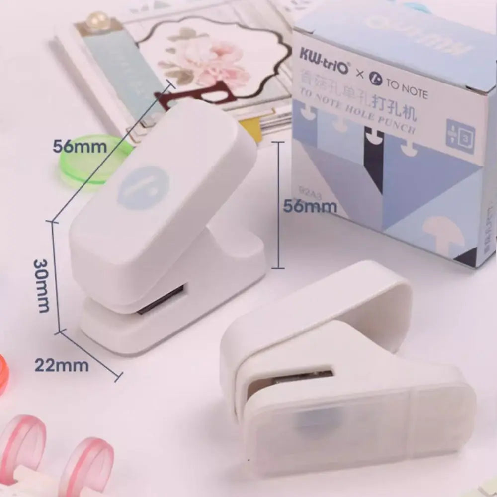 Mushroom Hole Puncher – Disc Ring Binding & Scrapbooking Tool Hole Punch Tool HIP