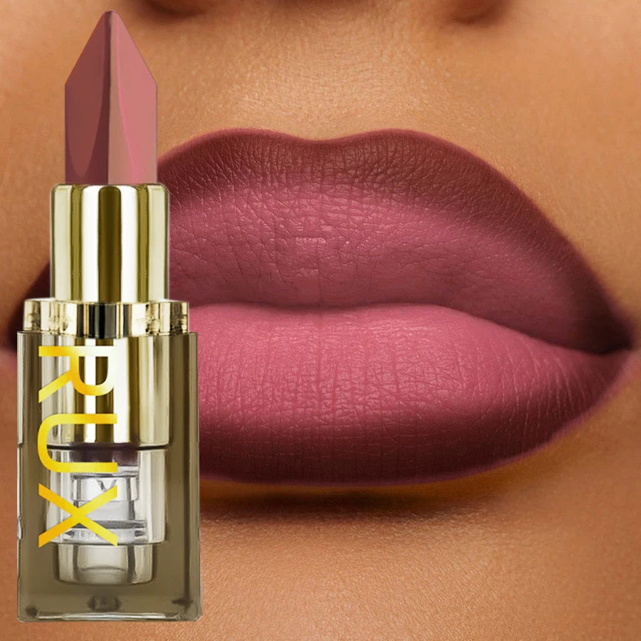 6 Color Glitter Two-tone Lipstick Purple Black Matte 1pc Lipsticks Cosmetics Easy to Use Lip Tint Makeup Lip Beauty Red Pigment HIP
