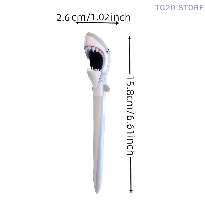 Shark Shape Ballpoint Pen – Fun Stationery Gift for Kids Novelty Ballpoint Pen HIP