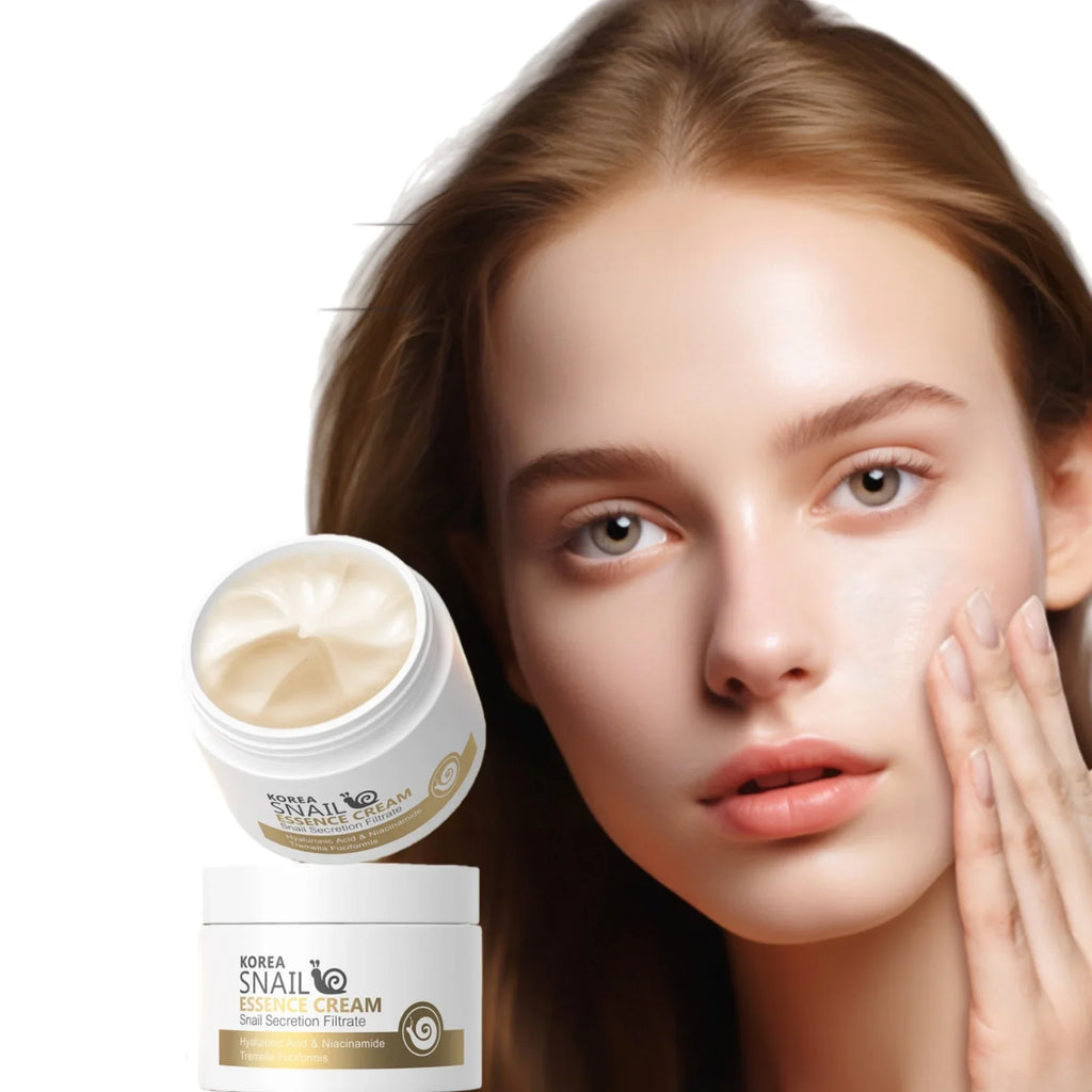 LAIKOU Snail Mucin Cream 25g – Hydrating Firming Face Cream Snail Essence Cream HIP