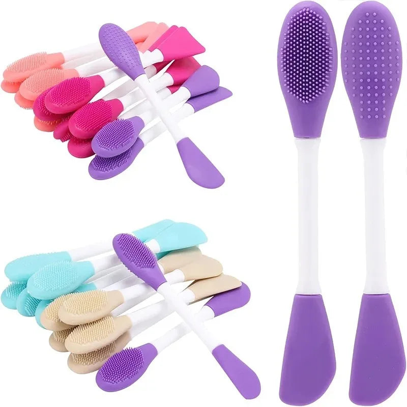 Silicone 2-in-1 Facial Cleansing & Mask Brush | Exfoliating Facial Cleansing Brush HIP