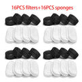 Replacement filter for cat water well stainless steel sp ender feeder pet water well activated carbon replaced filter HIP 16pcs filter