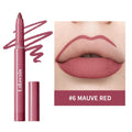 Waterproof Long Lasting Matte Lip Liner Smooth Glide Creamy Pigmented Shades Smudge Proof Cosmetic Lip Makeup HIP 6