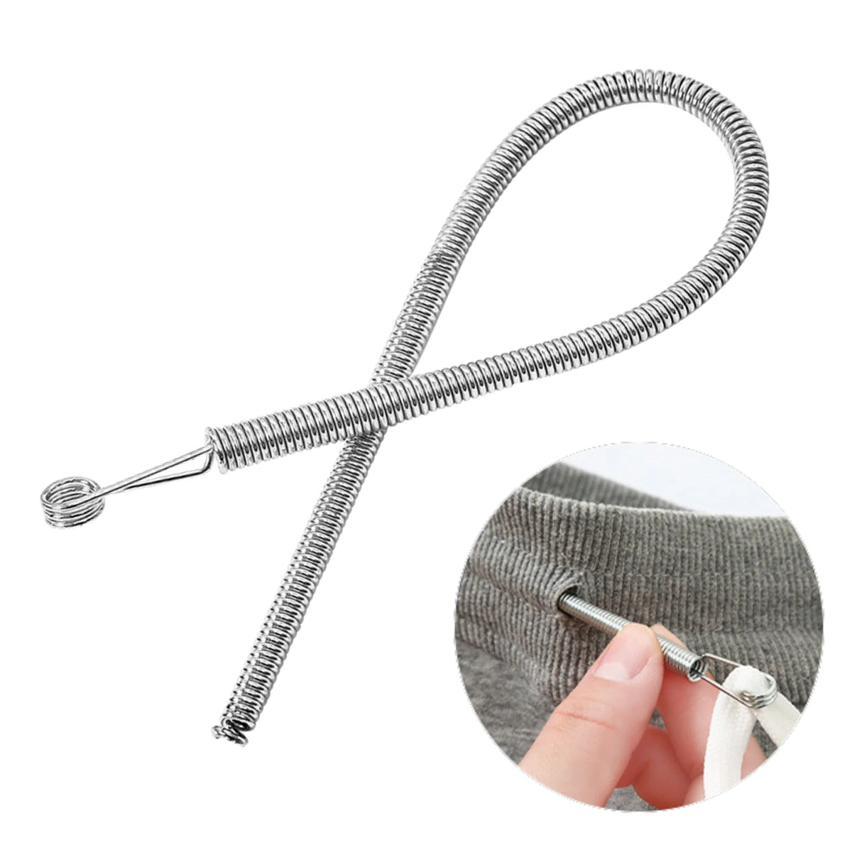 Bendable Drawstring Threader – Flexible Elastic Band Tool Sewing Threading Tool HIP