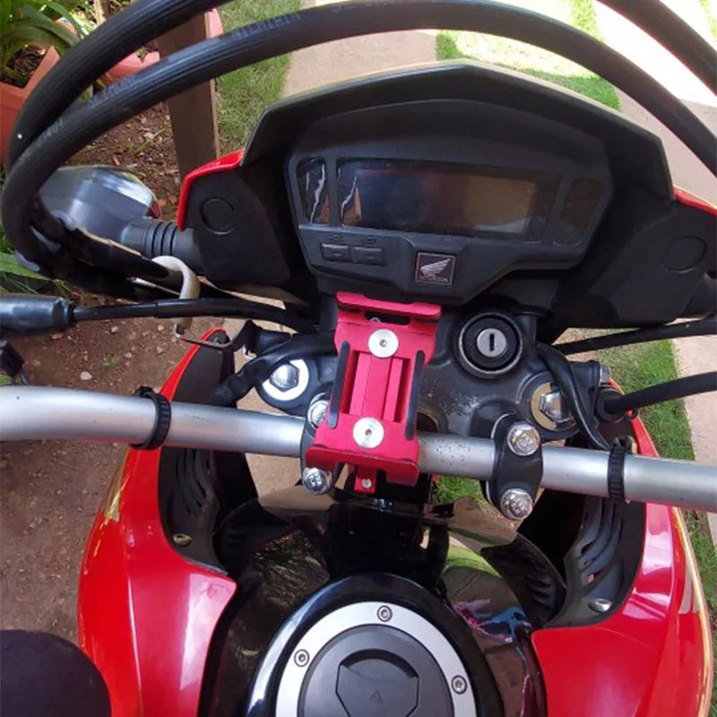 360° Aluminum Bike Phone Holder – Universal Handlebar Mount Bike Phone Mount HIP