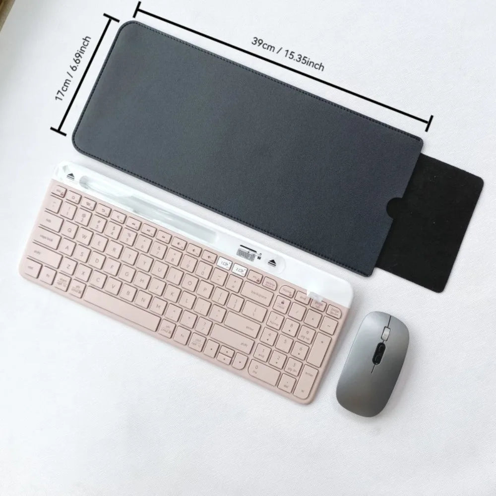 PU Leather Keyboard Sleeve Bag for Logitech K580 | Slim Case Keyboard Sleeve Case HIP