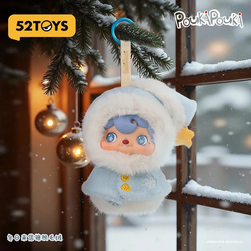 52TOYS Pouka Pouka Winter Waltz Plush Keychain Doll Gift Plush Pendant Doll HIP