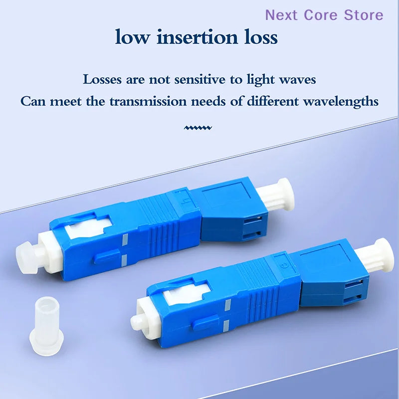Male to LC Female Fiber Optic Hybrid Adapter Converter Fiber Optic Adapter HIP