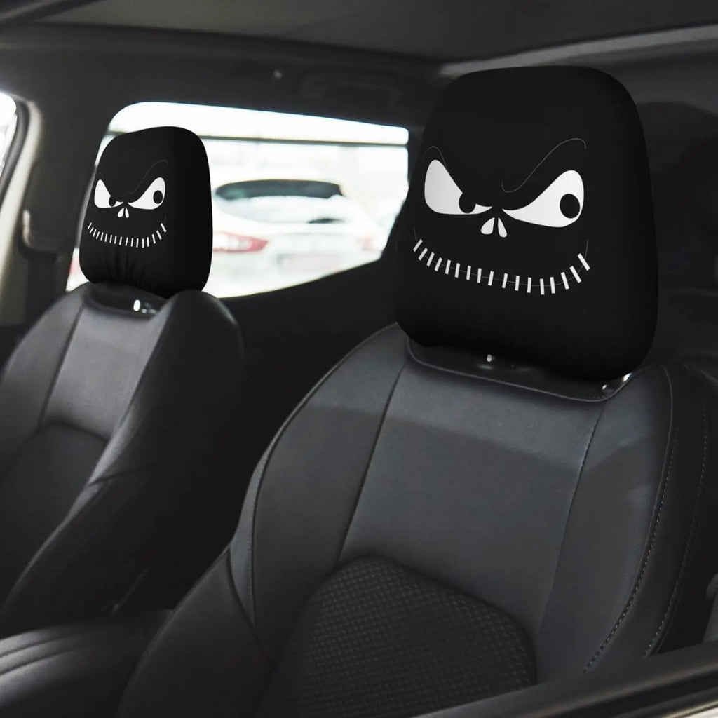 Halloween Scary Face Car Headrest Covers – Set of 2 Car Headrest Cover HIP
