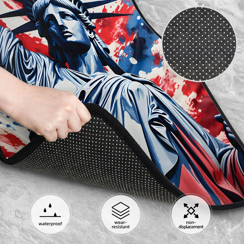 Statue of Liberty USA Car Floor Mats – 4-Piece Set Car Floor Mats HIP