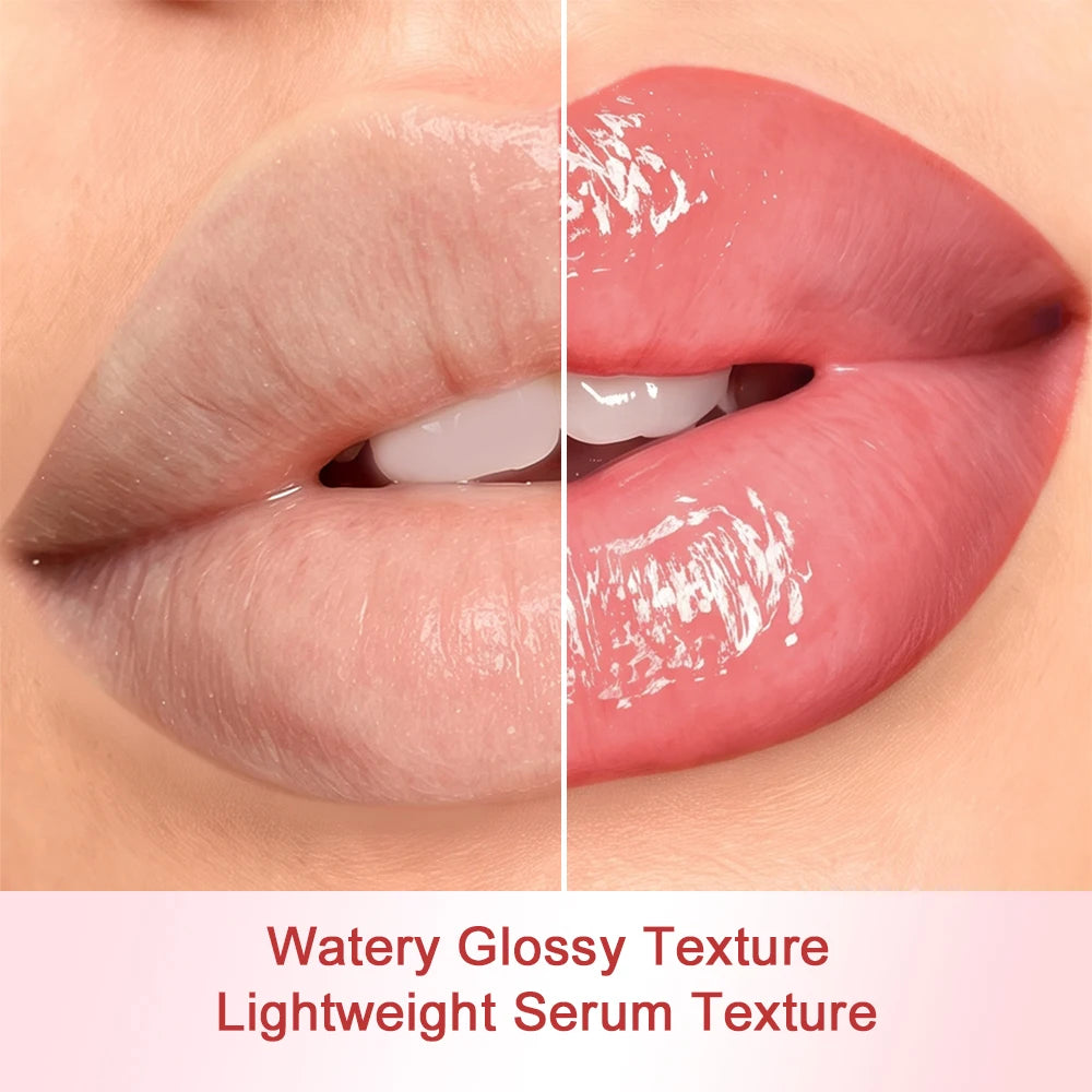 Moisturizing Lip Lotion Essence Volumizing Lip Glaze Women's Moisturizing and Moisturizing Natural Lip Gloss Hydrating Lip Gloss HIP