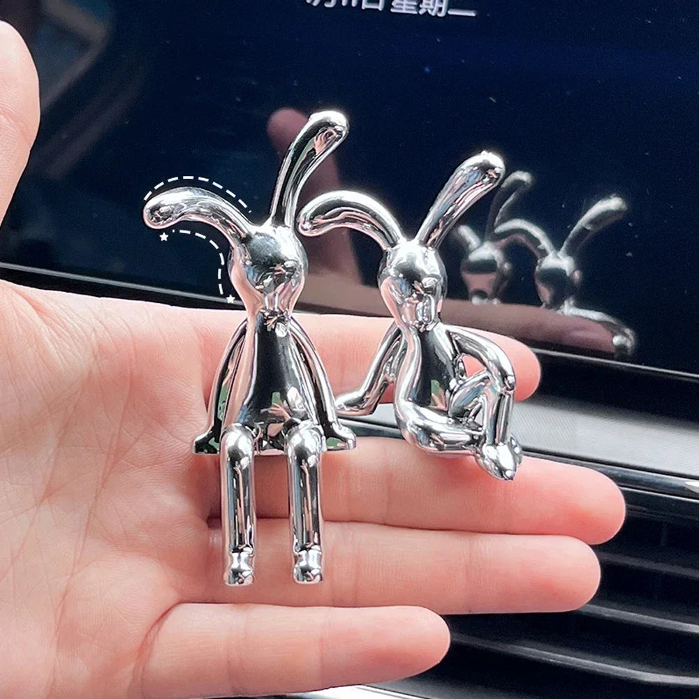 Cute Rabbit Animal Figurine Home Decoration Accessories Living Room Decoration Home Decor Desk Decoration Nordic Modern Style HIP