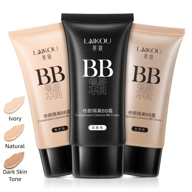 LAIKOU BB Cream Foundation – Oil Control & Waterproof, 50g BB Cream Foundation HIP