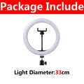 10-Inch LED Selfie Ring Light – Dimmable, Phone Holder Included LED Ring Light HIP 33cm Only Lamp