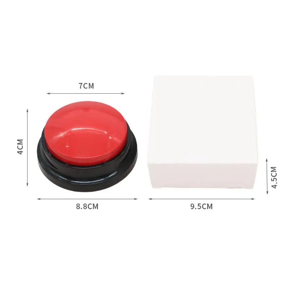 Recordable Pet Talking Button – Dog & Cat Training Clicker Pet Training Button HIP