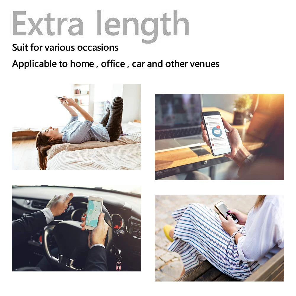 USB-C Nylon Braided Fast Charging Cable – 1m, 2m & 3m USB-C Charging Cable HIP