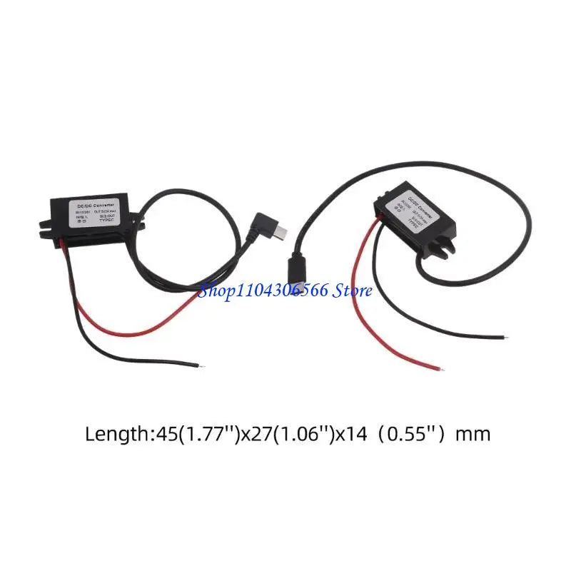 12V to 5V USB-C Step-Down Converter Buck Module – 3A Voltage Converter Module HIP