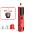 ROJECO Pet Electric Nail Grinder Rechargeable Dog Paw Grooming Nail Clipper LED Light 7 Speeds Adjustable Cat Claw Nail Grinder HIP Add 1 Head Set