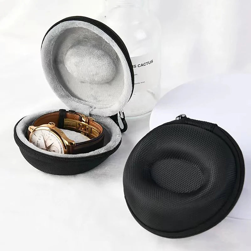 Portable Travel Watch Case – EVA Hard Shell Storage Box Watch Travel Case HIP