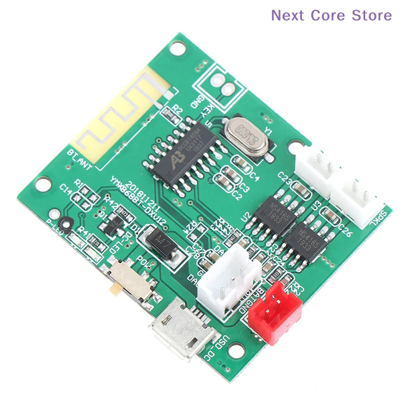 Bluetooth 5.0 Mini Stereo Amplifier Board – 5W×2 Audio Module Bluetooth Amplifier Board HIP