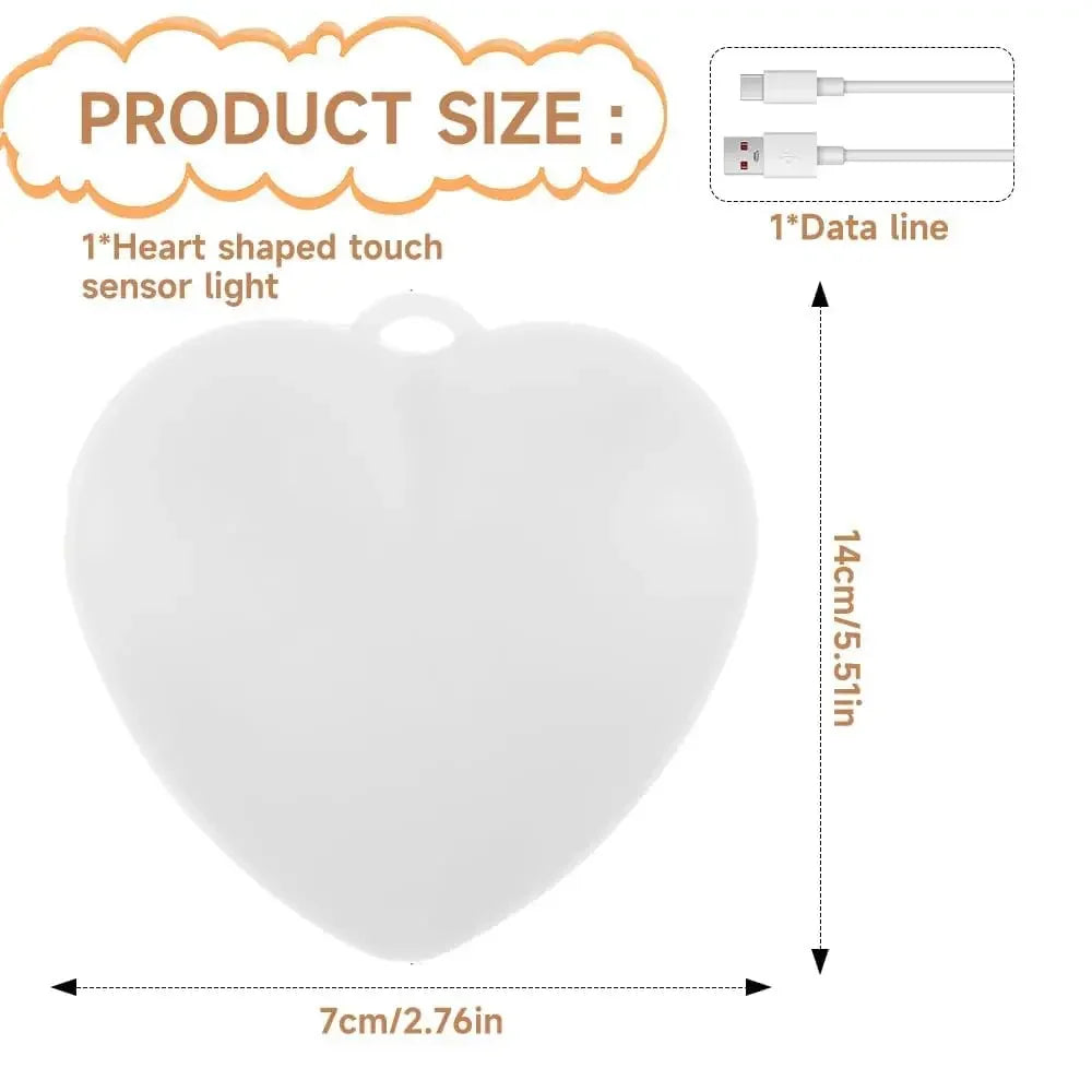 2-Pack Heart LED Purse Light – Motion Activated Handbag Lamp LED Purse Light HIP