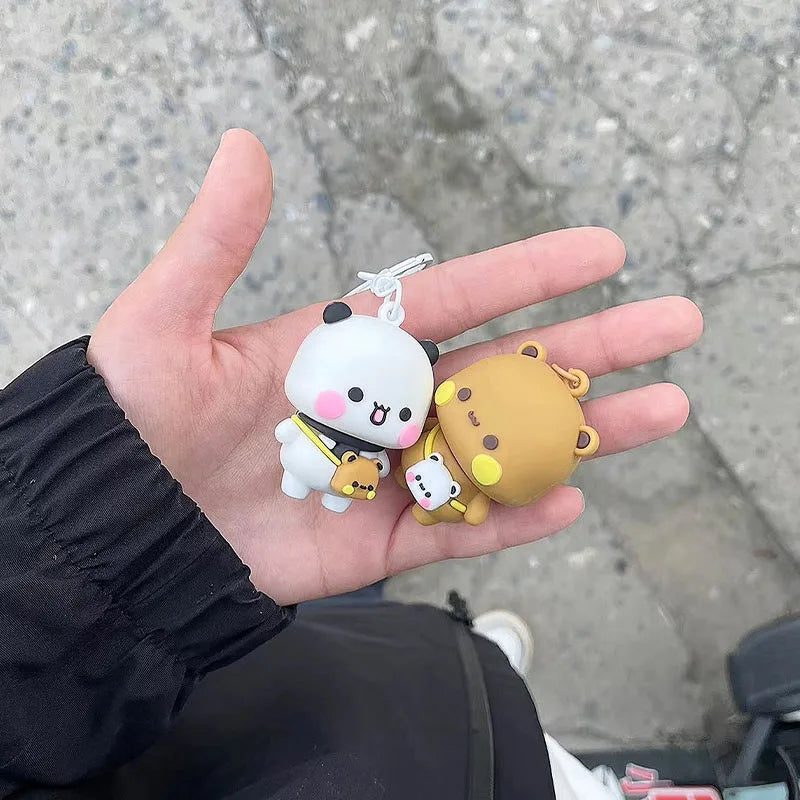 Panda Bubu & Yier Doll Keychain Backpack Pendant | Cute Gift Anime Keychain Pendant HIP