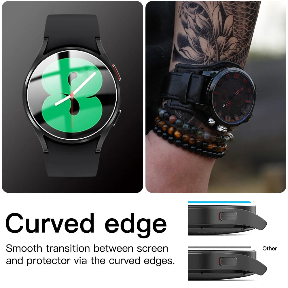 HD Tempered Glass Screen Protector – Samsung Galaxy Watch 4–7 Watch Screen Protector HIP